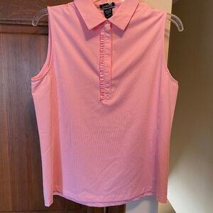 Pink Golftini sleeveless golf top